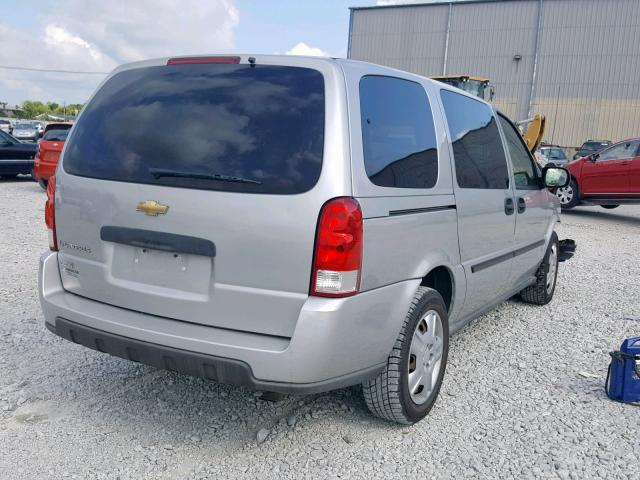 1GNDV23W18D125485 - 2008 CHEVROLET UPLANDER L SILVER photo 4