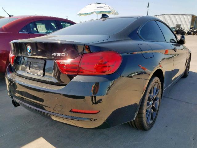 WBA4R7C56HK876639 - 2017 BMW 430I BLACK photo 4