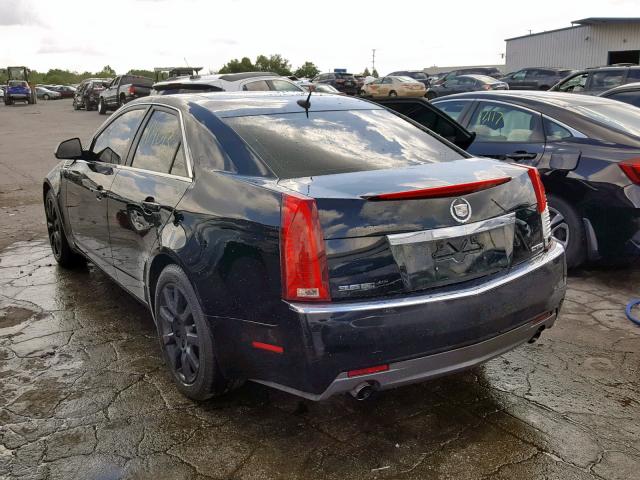 1G6DR57V680184039 - 2008 CADILLAC CTS HI FEA BLACK photo 3