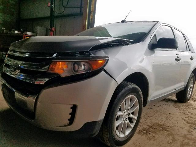 2FMDK3GC8EBB13872 - 2014 FORD EDGE SE SILVER photo 9