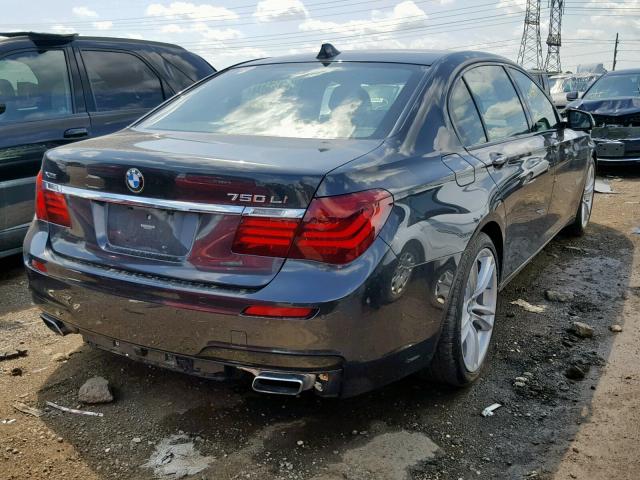 WBAYF8C51FD654821 - 2015 BMW 750 LXI BLACK photo 4