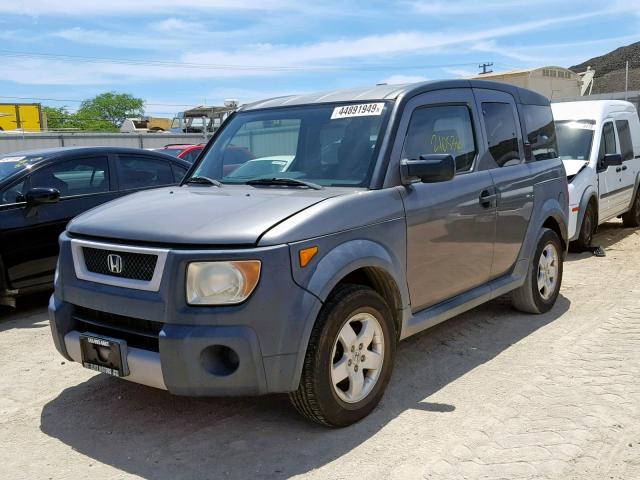 5J6YH18665L010073 - 2005 HONDA ELEMENT EX GRAY photo 2