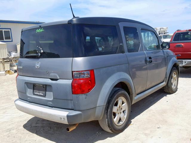 5J6YH18665L010073 - 2005 HONDA ELEMENT EX GRAY photo 4