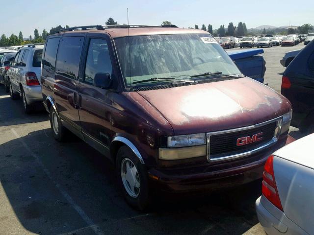 1GKDM19W7SB538659 - 1995 GMC SAFARI XT BURGUNDY photo 1