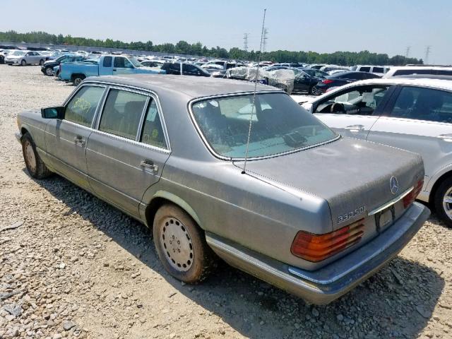 WDBCB35D6MA560446 - 1991 MERCEDES-BENZ 350 SDL BLUE photo 3