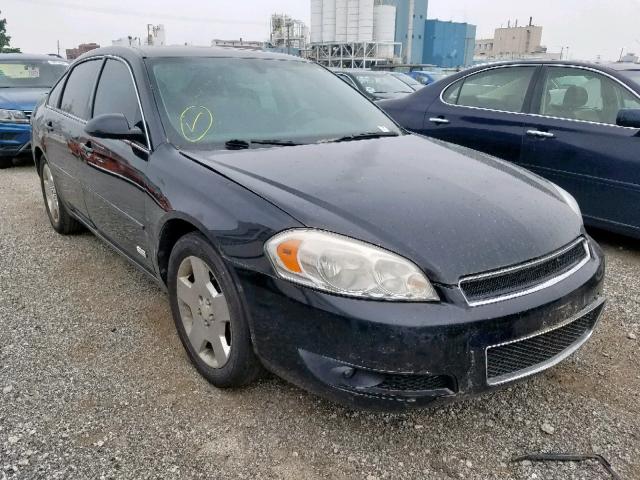 2G1WD58C769167666 - 2006 CHEVROLET IMPALA SUP შავი ფოტო 1