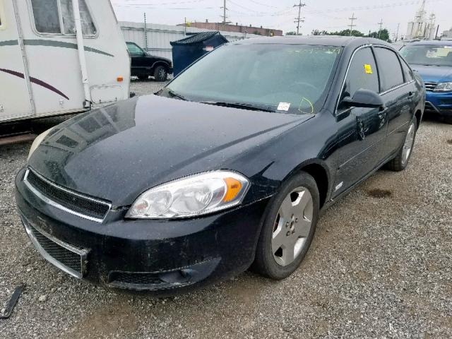 2G1WD58C769167666 - 2006 CHEVROLET IMPALA SUP შავი ფოტო 2