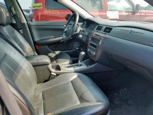 2G1WD58C769167666 - 2006 CHEVROLET IMPALA SUP შავი ფოტო 5