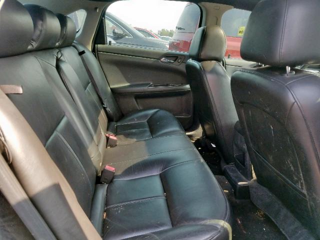 2G1WD58C769167666 - 2006 CHEVROLET IMPALA SUP შავი ფოტო 6