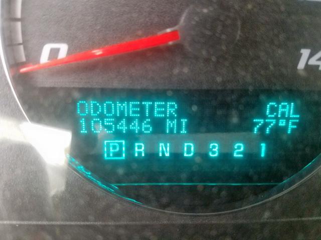 2G1WD58C769167666 - 2006 CHEVROLET IMPALA SUP შავი ფოტო 8