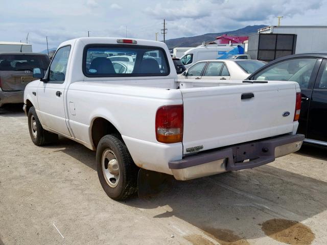 1FTCR10A2VUA52523 - 1997 FORD RANGER WHITE photo 3