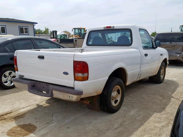 1FTCR10A2VUA52523 - 1997 FORD RANGER WHITE photo 4