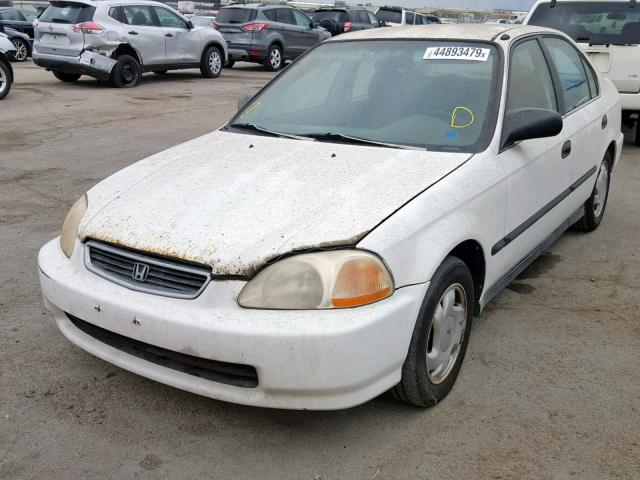 1HGEN1640WL000063 - 1998 HONDA CIVIC GX WHITE photo 2