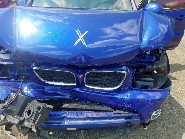 2CKDL73FX76070343 - 2007 PONTIAC TORRENT BLUE photo 7