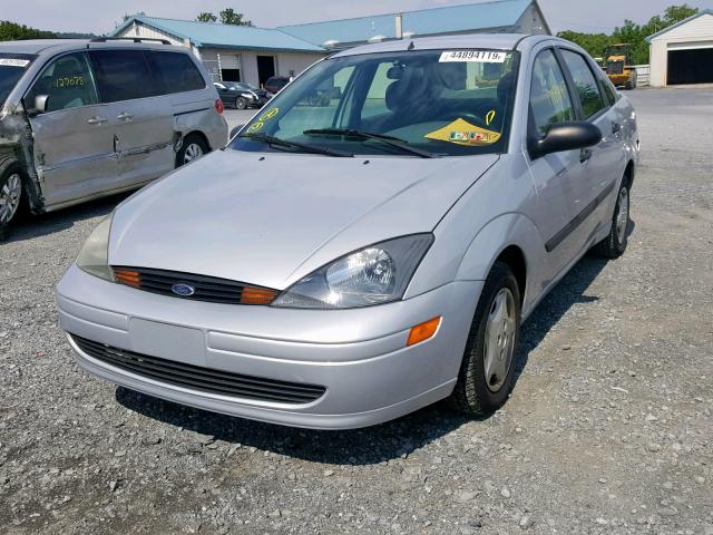 1FAFP33P03W300404 - 2003 FORD FOCUS LX SILVER photo 2