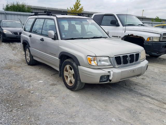 JF1SF656X1H735133 - 2001 SUBARU FORESTER S SILVER photo 1