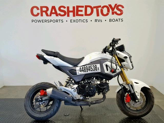 MLHJC7511J5009894 - 2018 HONDA GROM 125 WHITE photo 1