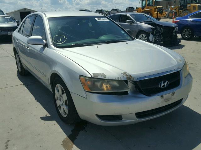 5NPET46C96H123491 - 2006 HYUNDAI SONATA GL SILVER photo 1