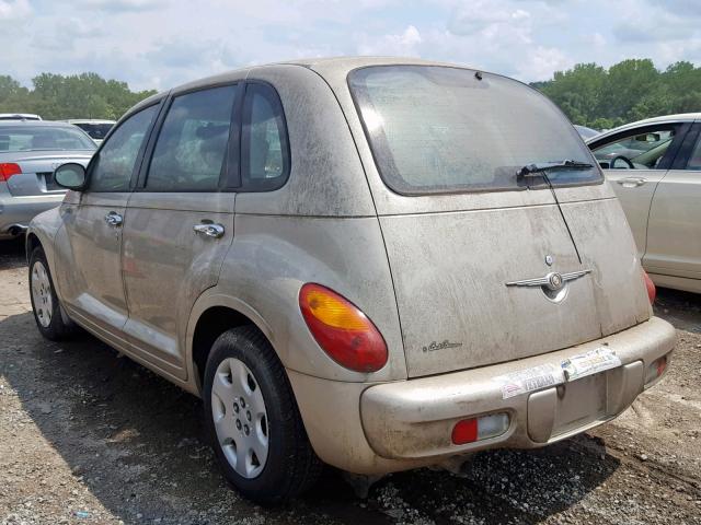 3C4FY48B25T627308 - 2005 CHRYSLER PT CRUISER GOLD photo 3