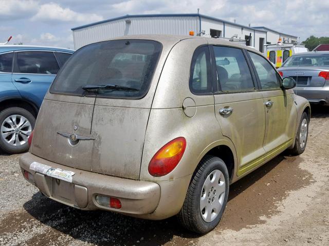 3C4FY48B25T627308 - 2005 CHRYSLER PT CRUISER GOLD photo 4