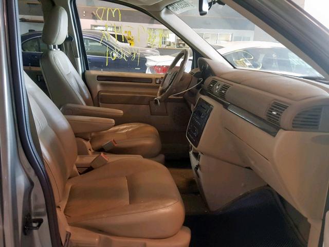 2FMZA58206BA16421 - 2006 FORD FREESTAR L BEIGE photo 5