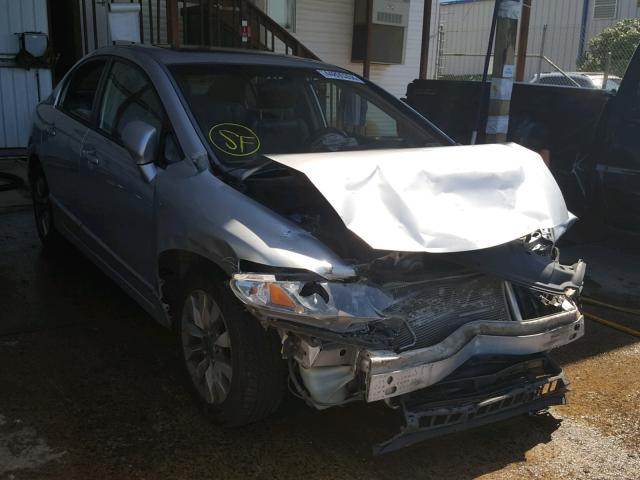 2HGFA16949H502166 - 2009 HONDA CIVIC EXL SILVER photo 1