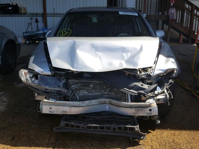 2HGFA16949H502166 - 2009 HONDA CIVIC EXL SILVER photo 9