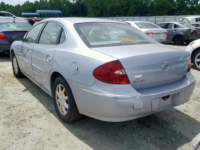 2G4WD532951349836 - 2005 BUICK LACROSSE C SILVER photo 3