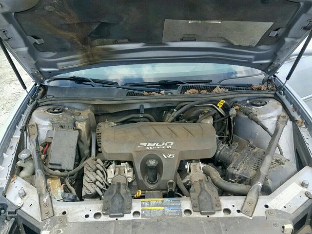 2G4WD532951349836 - 2005 BUICK LACROSSE C SILVER photo 7