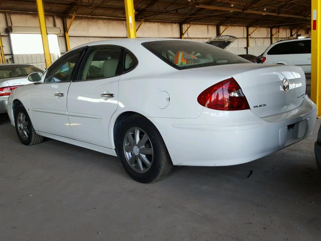 2G4WD582071108713 - 2007 BUICK LACROSSE C WHITE photo 3