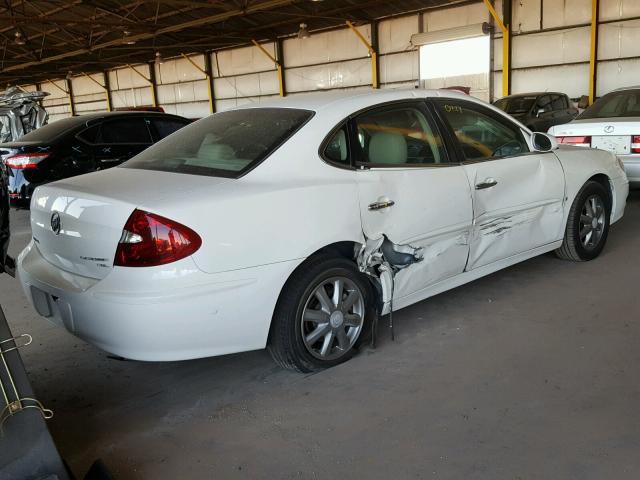 2G4WD582071108713 - 2007 BUICK LACROSSE C WHITE photo 4