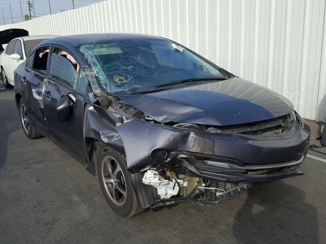 2HGFB2F71FH549040 - 2015 HONDA CIVIC SE GRAY photo 1