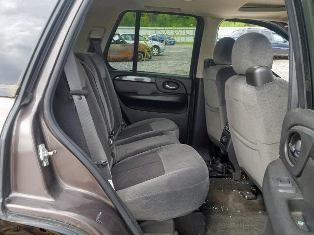 1GKDT13S182238004 - 2008 GMC ENVOY GRAY photo 6