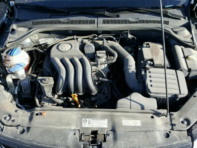 3VW2K7AJ9DM426594 - 2013 VOLKSWAGEN JETTA BASE Մոխրագույն լուսանկար 7