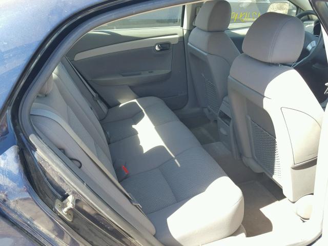 1G1ZG57B99F120020 - 2009 CHEVROLET MALIBU LS 蓝色 照片 6