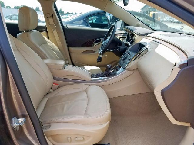 1G4GC5E33CF185034 - 2012 BUICK LACROSSE BROWN photo 5