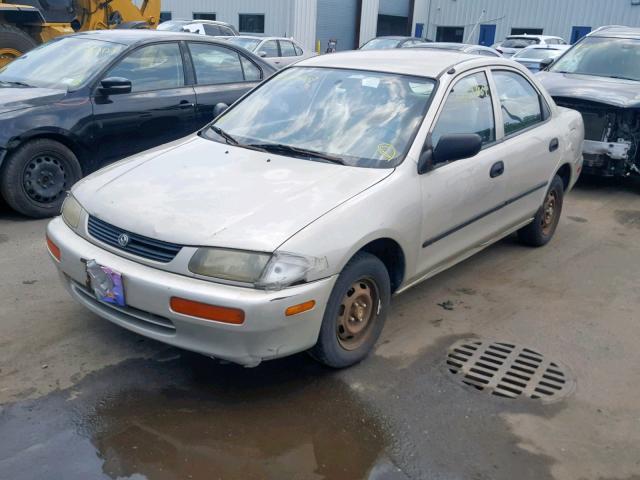 JM1BA1419S0161383 - 1995 MAZDA PROTEGE DX TAN photo 2