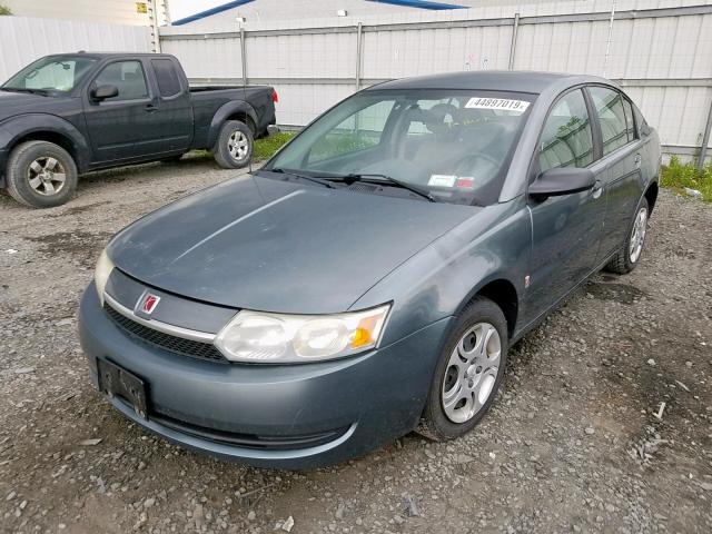 1G8AJ52F54Z167210 - 2004 SATURN ION LEVEL GREEN photo 2