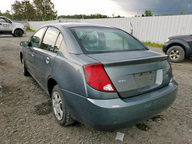1G8AJ52F54Z167210 - 2004 SATURN ION LEVEL GREEN photo 3