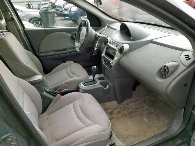 1G8AJ52F54Z167210 - 2004 SATURN ION LEVEL GREEN photo 5