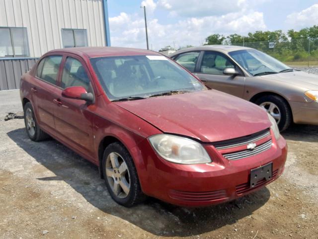 1G1AL58F387193077 - 2008 CHEVROLET COBALT LT BURGUNDY photo 1