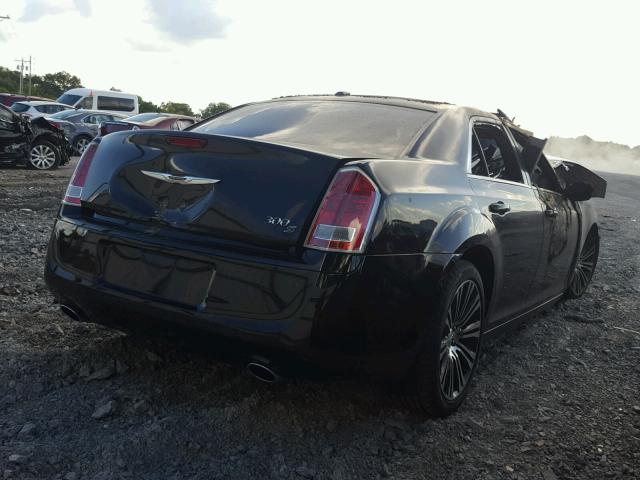 2C3CCABG4DH685369 - 2013 CHRYSLER 300 V6 BLACK photo 4