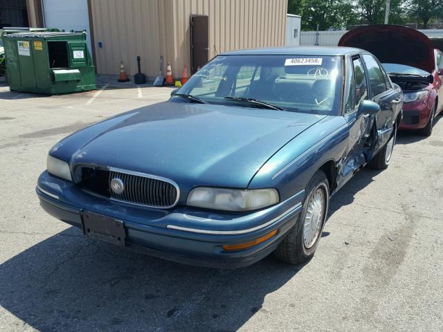 1G4HR52K9VH590482 - 1997 BUICK LESABRE LI GREEN photo 2