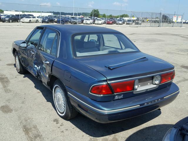 1G4HR52K9VH590482 - 1997 BUICK LESABRE LI GREEN photo 3