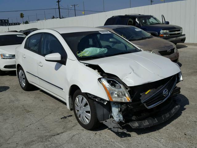 3N1AB6AP3AL649943 - 2010 NISSAN SENTRA 2.0 WHITE photo 1