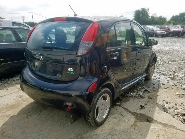 JA3215H12CU025798 - 2012 MITSUBISHI I MIEV ES BLACK photo 4