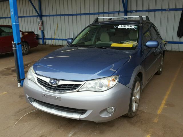 JF1GH63699G807542 - 2009 SUBARU IMPREZA OU BLUE photo 2