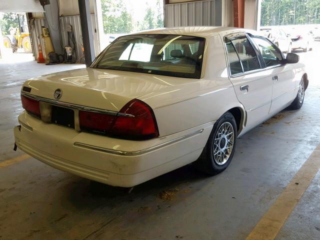 2MEFM75W2WX621544 - 1998 MERCURY GRAND MARQ WHITE photo 4