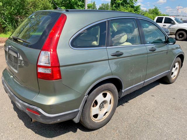 JHLRE48327C030045 - 2007 HONDA CR-V LX GREEN photo 4