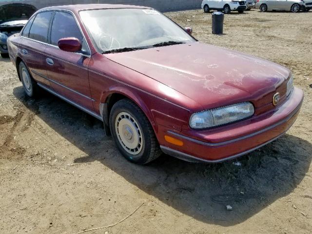 JNKNG01C9PM224220 - 1993 INFINITI Q45 MAROON photo 1